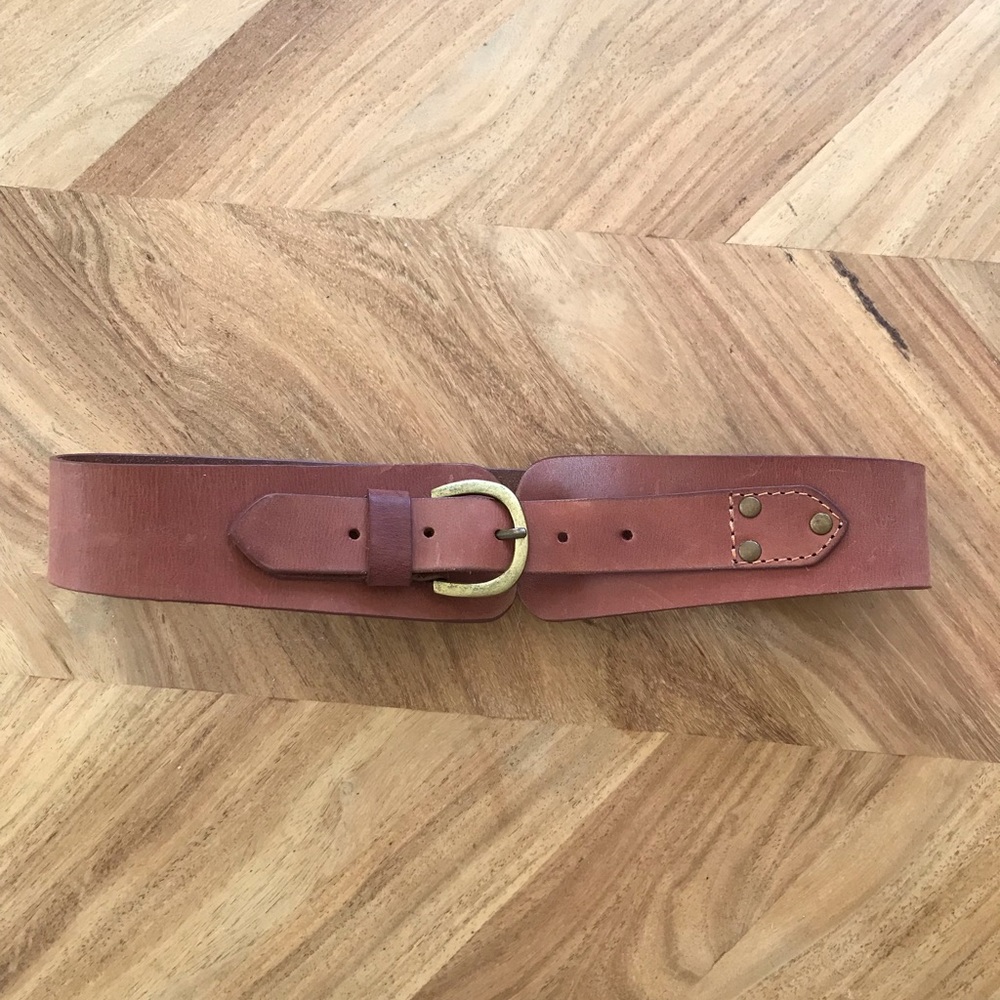 Leather Buckle Belt